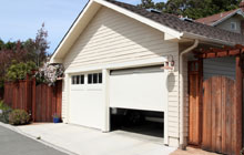 Angle garage construction leads